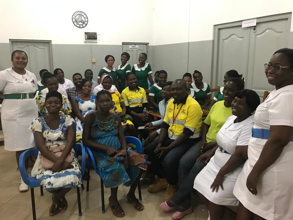 Ashanti Gold Ghana Ltd donates to Bibiani Government Hospital