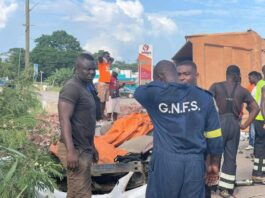 Two perish in fatal crash on Cape-Coast-Accra Highway